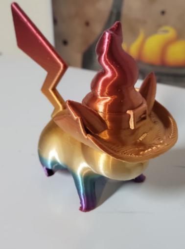 巫師皮卡丘3D打印模型