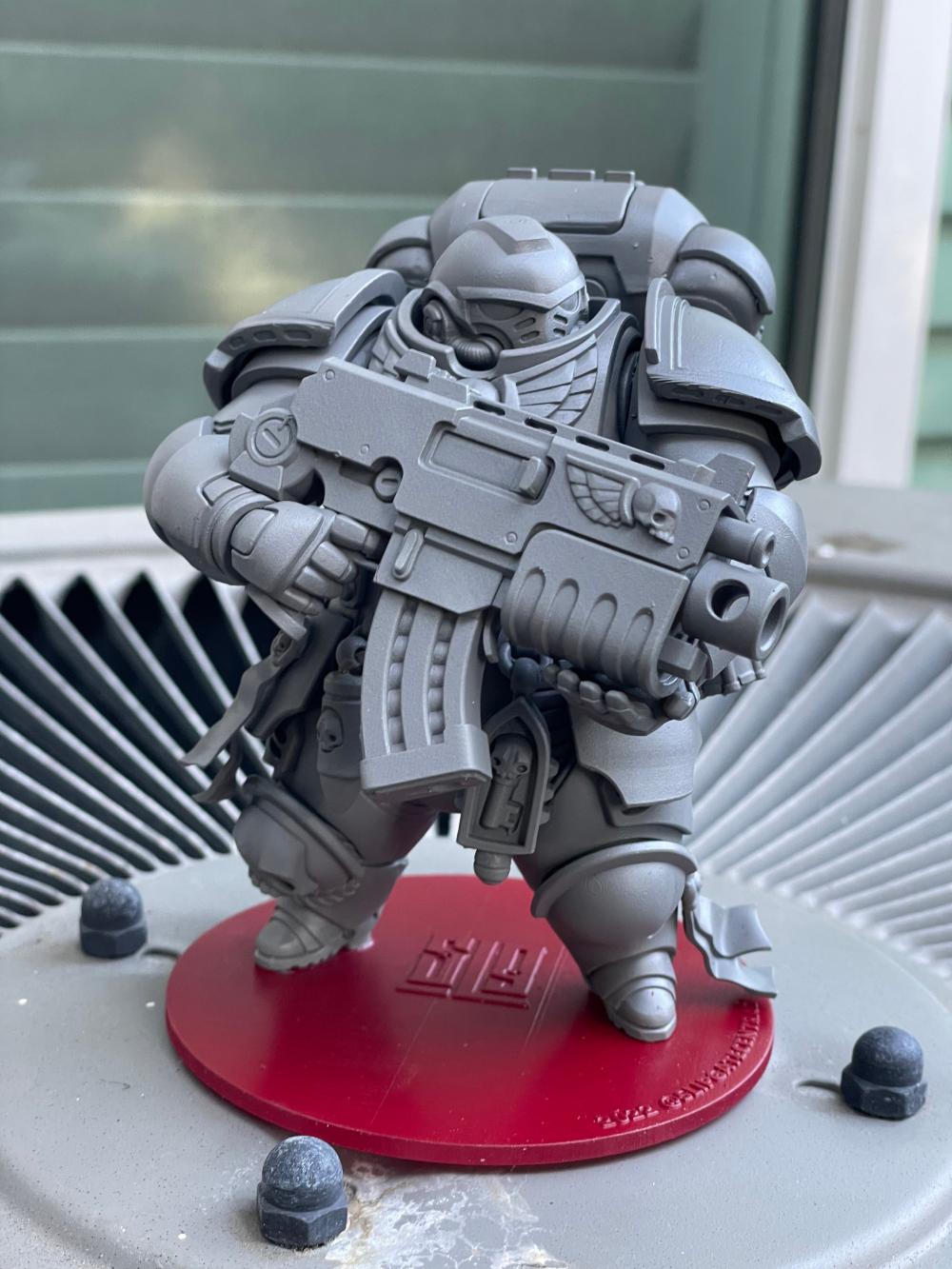 戰(zhàn)錘40K 肥仔星際戰(zhàn)士 FatFucks013D打印模型