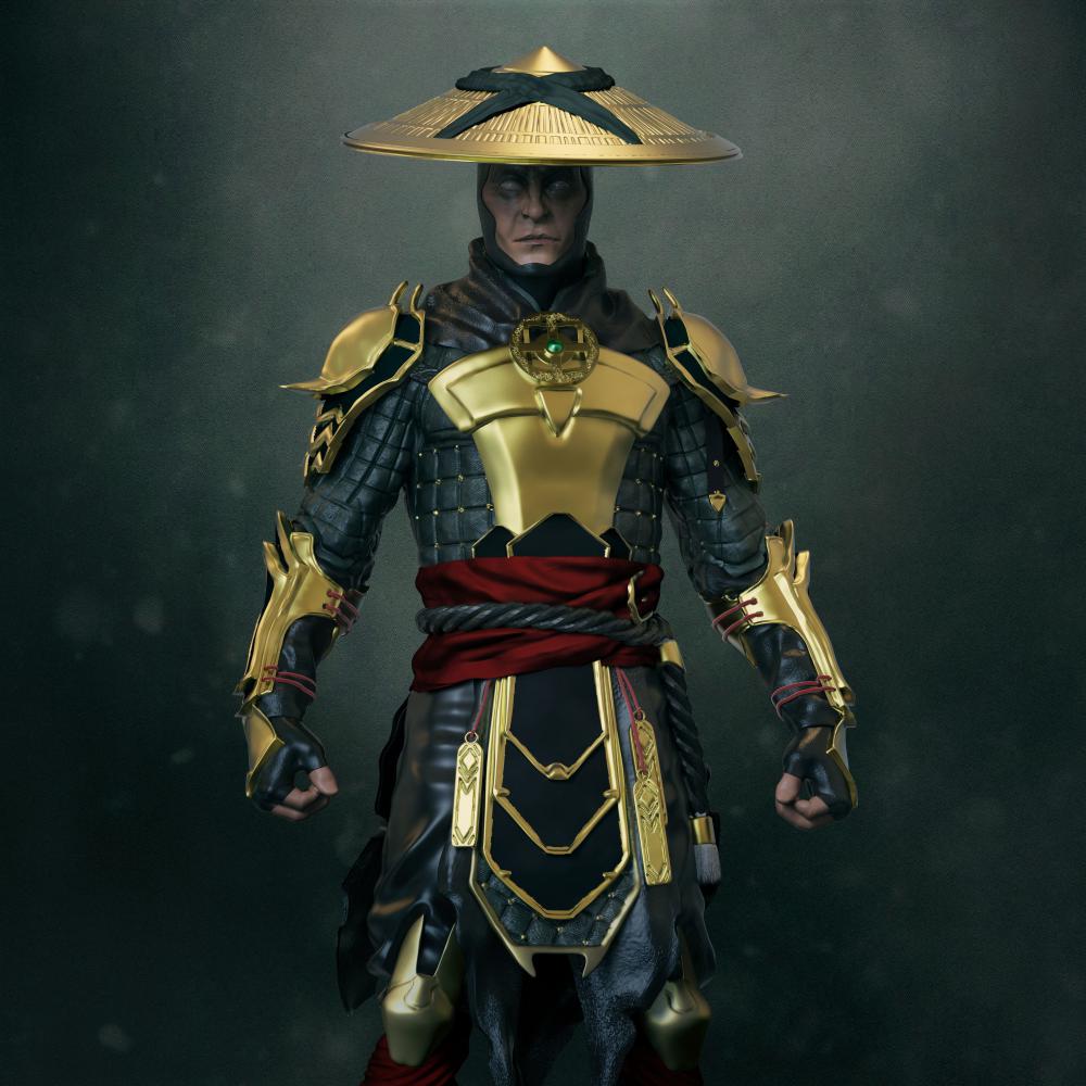 雷電 真人快打3D打印模型