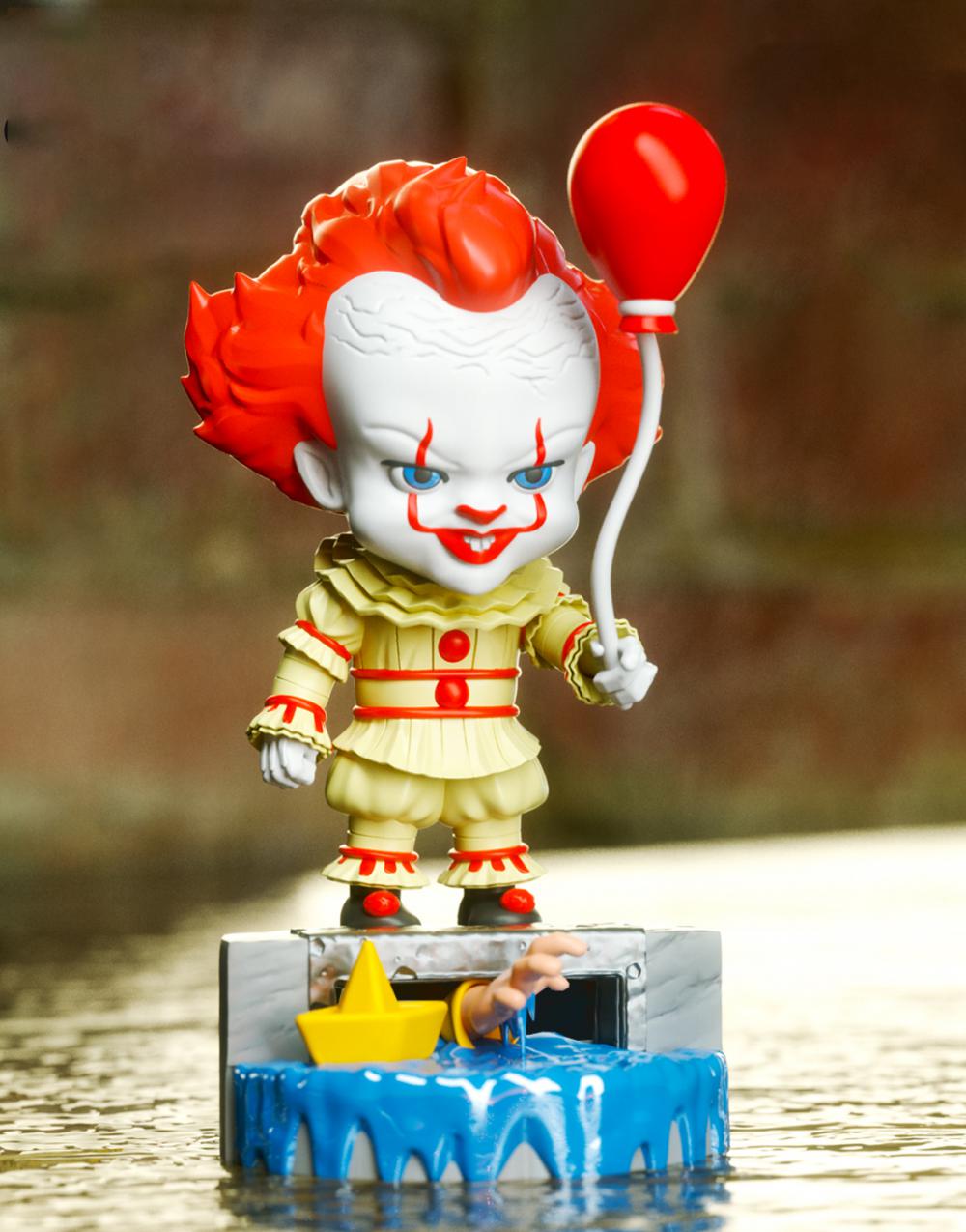 潘尼懷斯 小丑 Q版3D打印模型