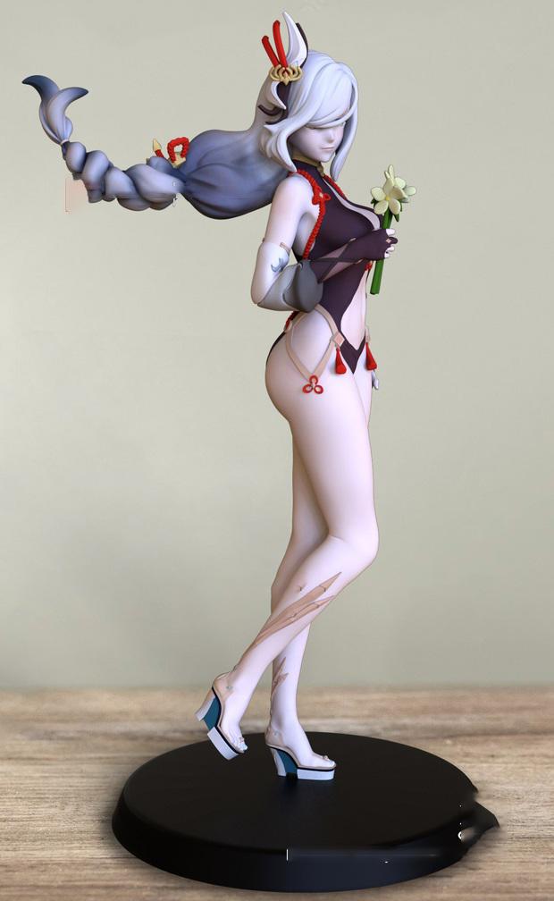 申鶴 3D打印模型