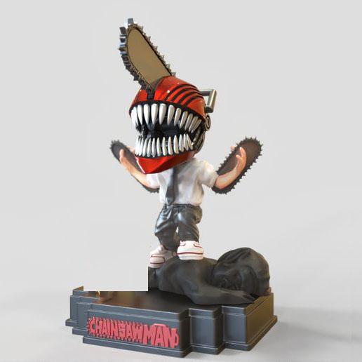 電鋸人3D打印模型