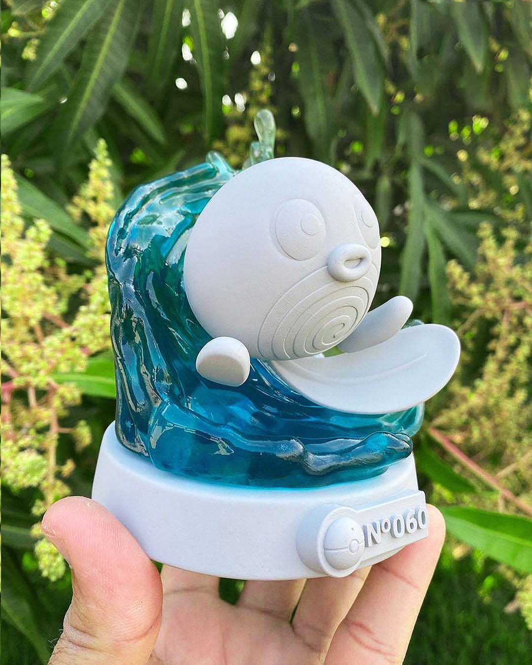 蚊香蝌蚪 寶可夢(mèng)3D打印模型