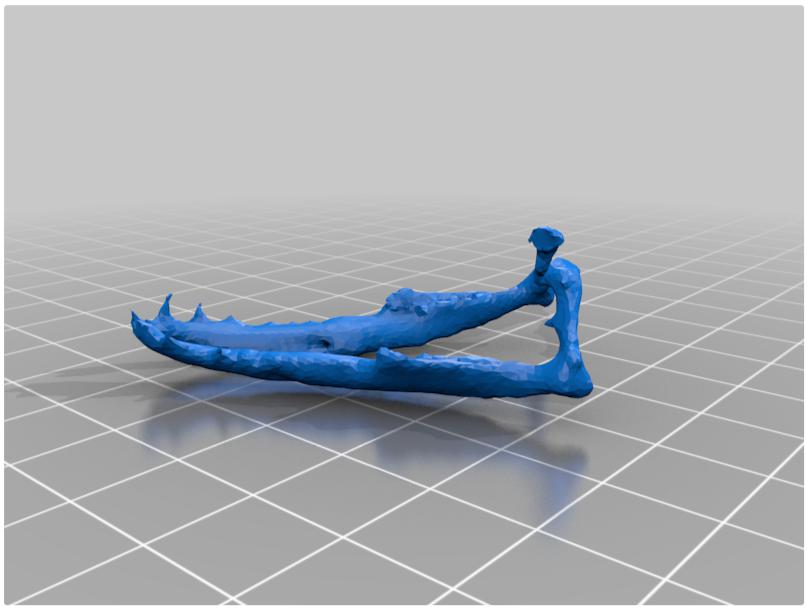 騰蛇隕落3D打印模型