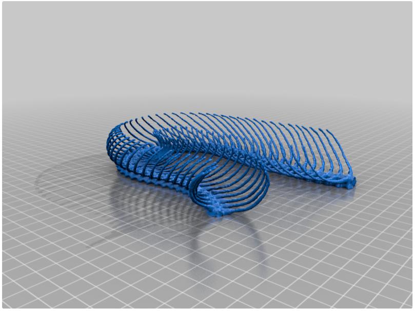 騰蛇隕落3D打印模型