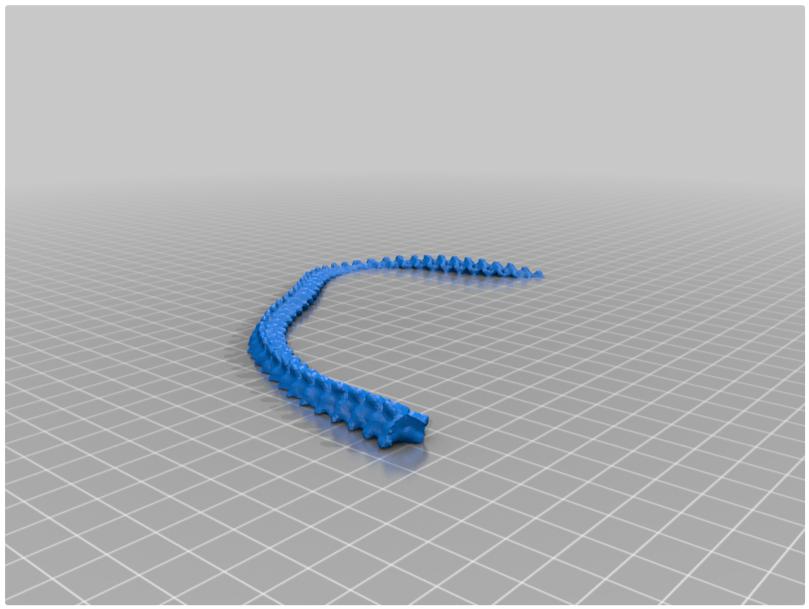 騰蛇隕落3D打印模型