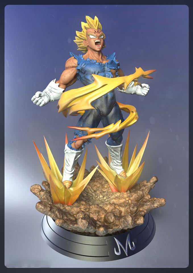 貝吉塔破壞神形態(tài)3D打印模型