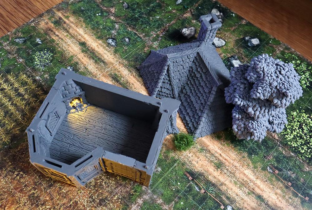 煉金術(shù)士的小屋3D打印模型