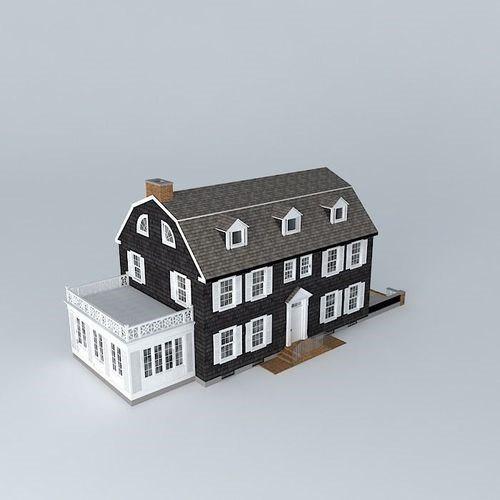 阿米蒂維爾鬼屋3D打印模型