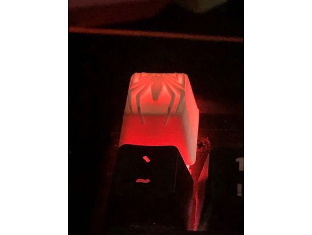 蜘蛛鍵帽3D打印模型