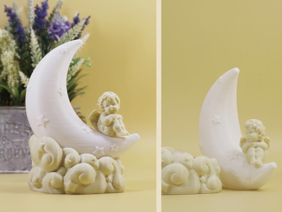 月亮天使燈3D打印模型