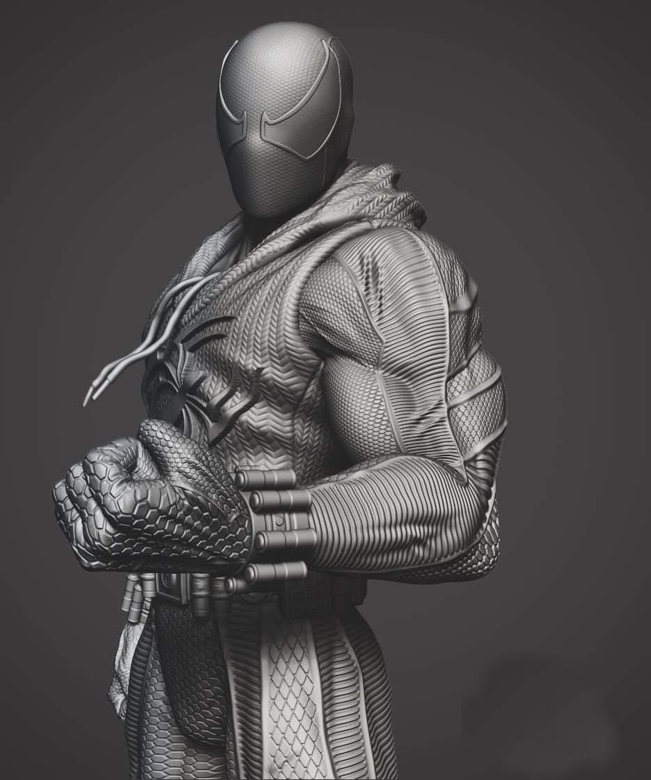 蜘蛛俠 全身3D打印模型