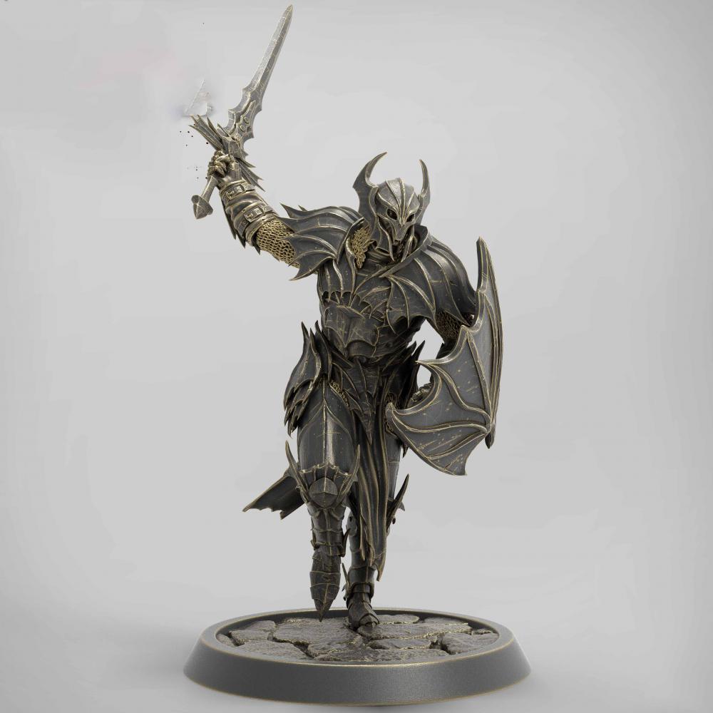 血騎士 劍盾戰(zhàn)士 023D打印模型