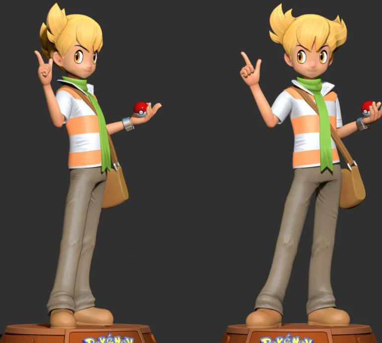 《寶可夢》阿馴3D打印模型