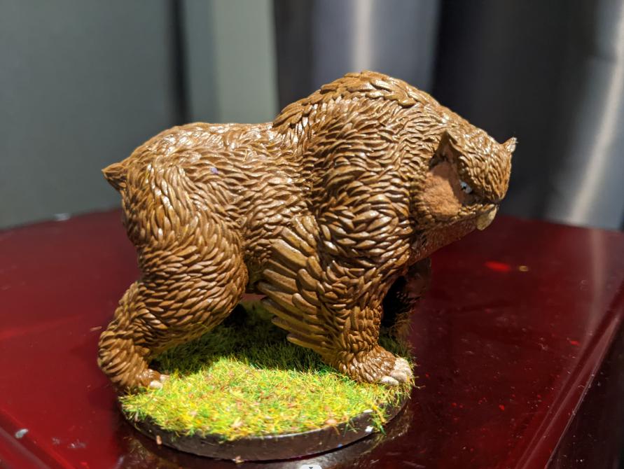 末日變異貓頭鷹熊怪物（大中小）三只3D打印模型