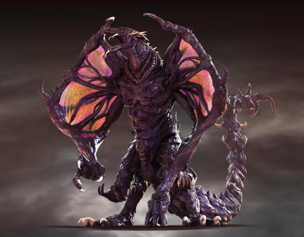 變異恐龍 3D打印模型