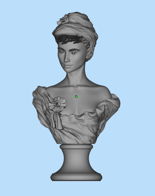 歐洲女性貴族半身雕像3D打印模型