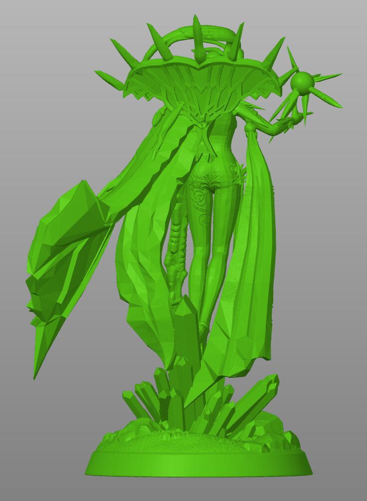 最終幻想 希瓦3D打印模型