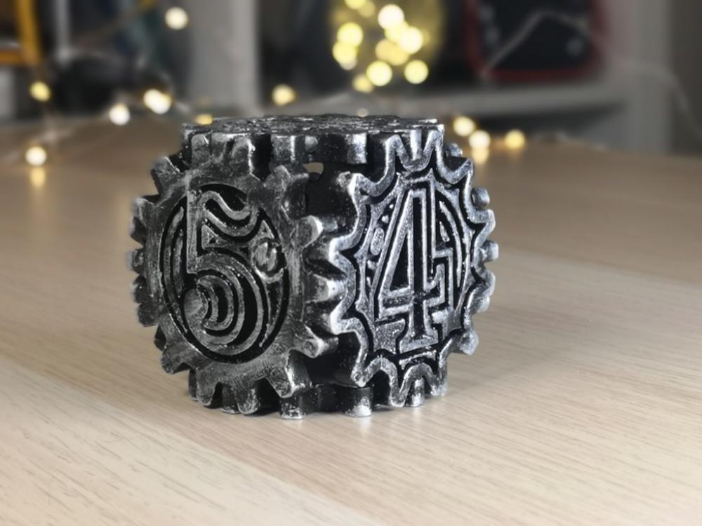 賽博朋克 骰子3D打印模型