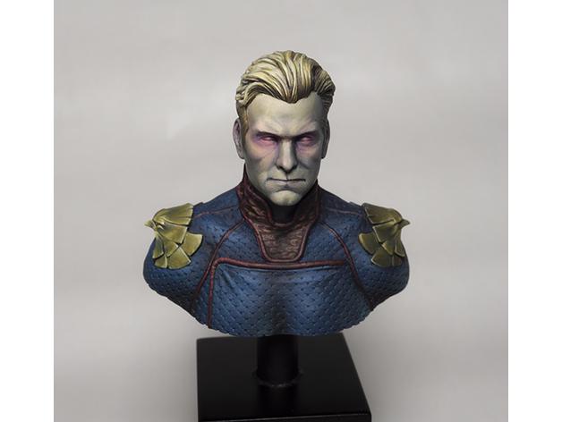 祖國(guó)人 胸雕3D打印模型