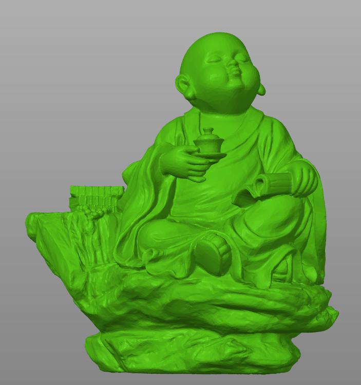 擺件 茶趣小佛3D打印模型