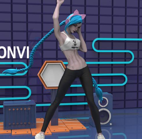 音樂金克斯3D打印模型