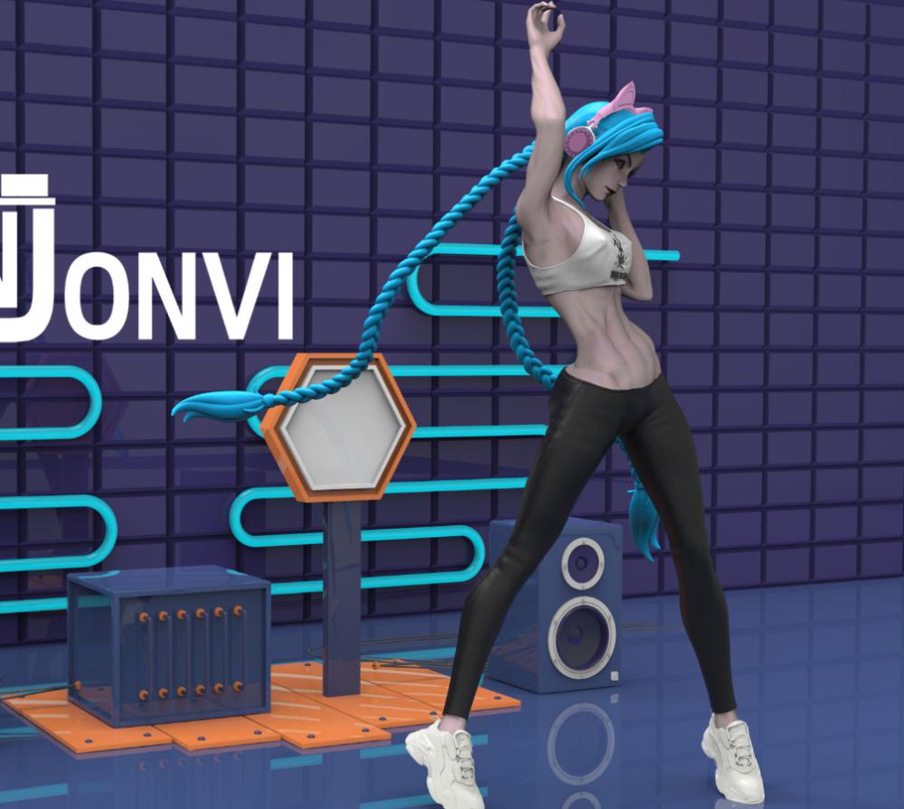 音樂金克斯3D打印模型