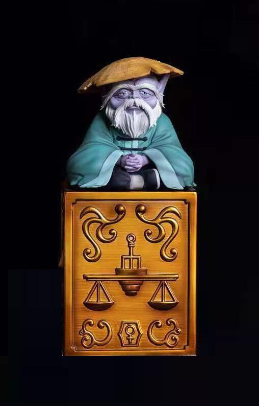 黃金圣斗士天秤座 老年童虎坐3D打印模型