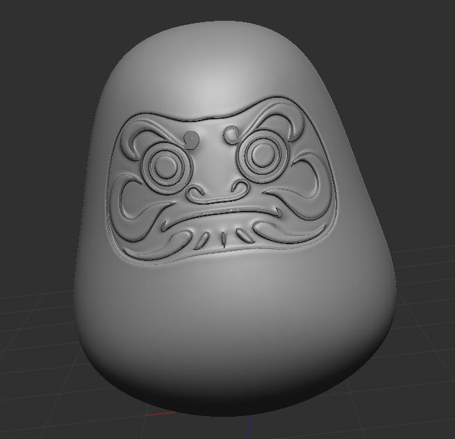 達(dá)摩3D打印模型