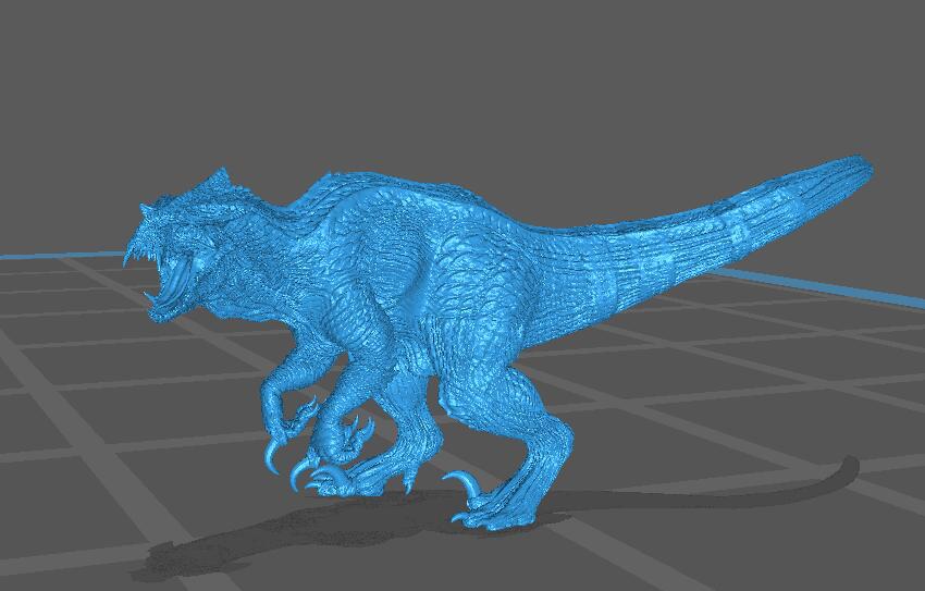 大暴龍3D打印模型