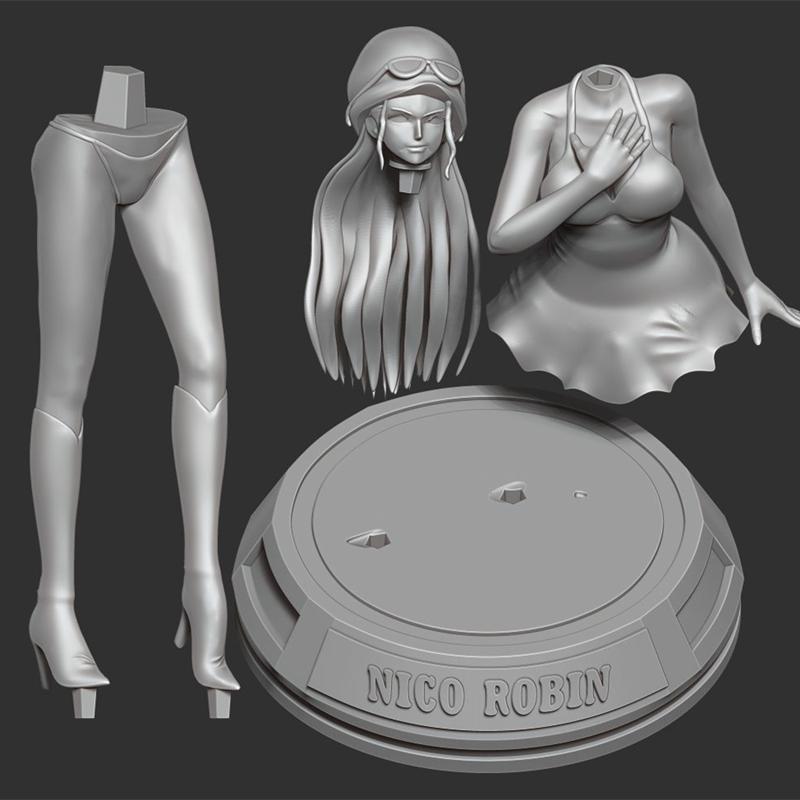 妮可羅賓3D打印模型