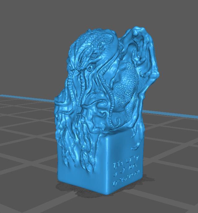 克蘇魯3D打印模型