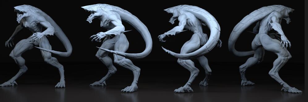 愛死機(jī)怪物3D打印模型