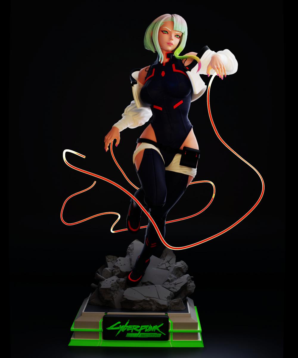 露西 賽博朋克:邊緣行者3D打印模型