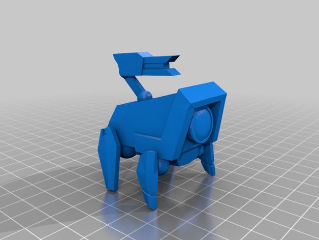 少女前線鐵血工造兵蟻(帶支撐)3D打印模型