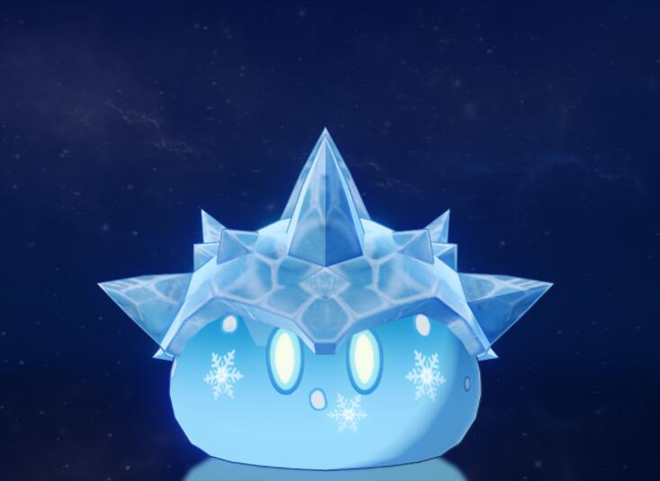 原神冰史萊姆3D打印模型