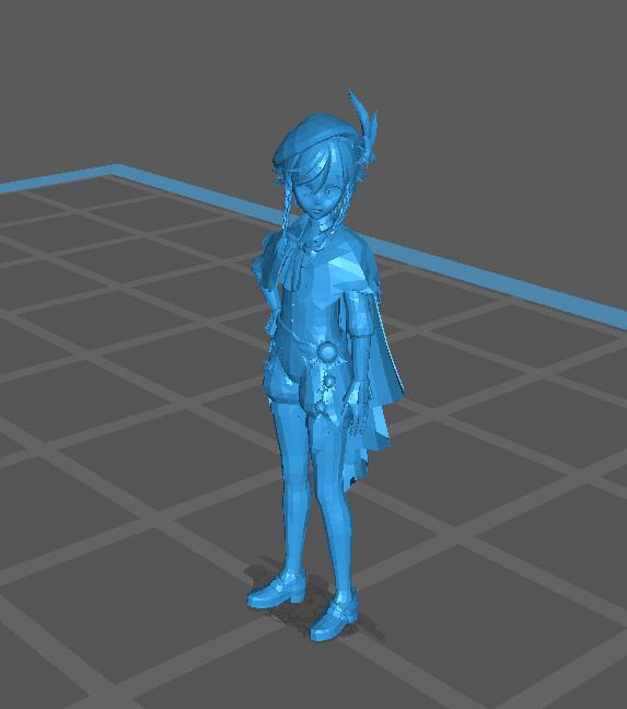 原神溫蒂3D打印模型
