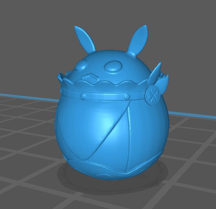 原神蹦蹦炸彈3D打印模型