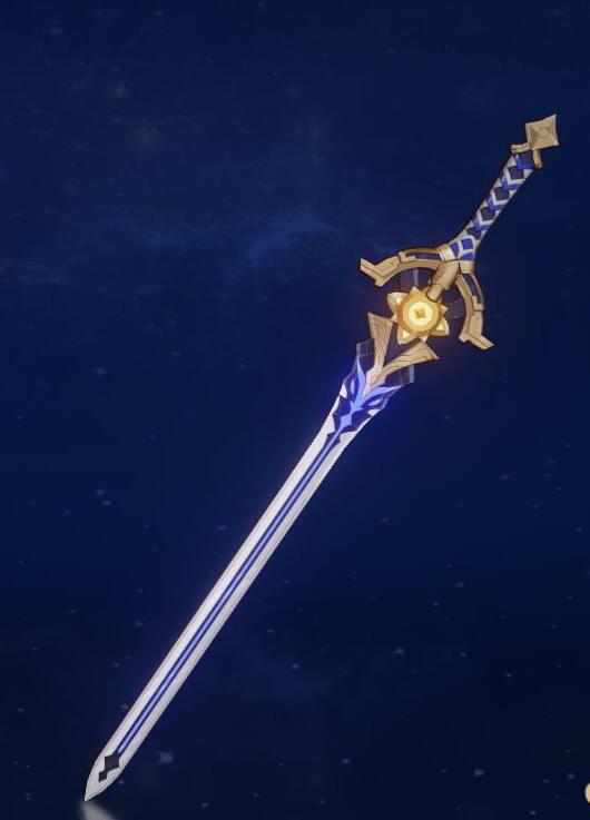 原神武器辰砂之紡錘3D打印模型