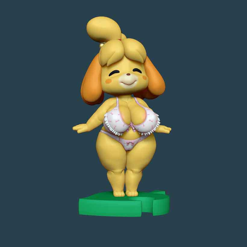 西施惠 動物森友會3D打印模型