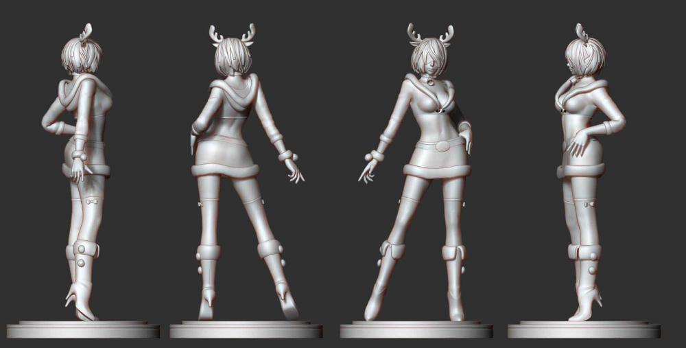 圣誕尼爾2B3D打印模型