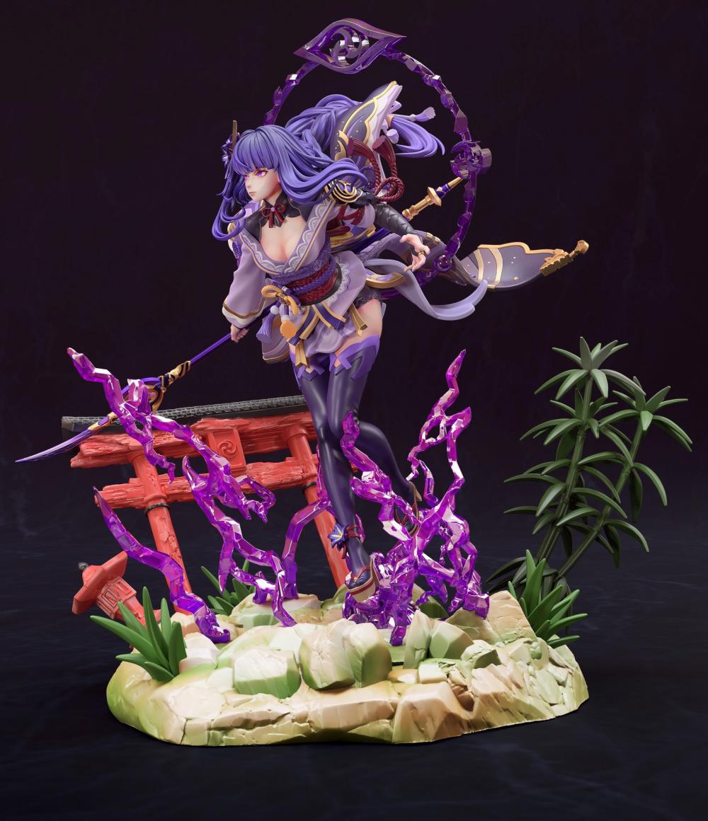 雷電將軍3D打印模型