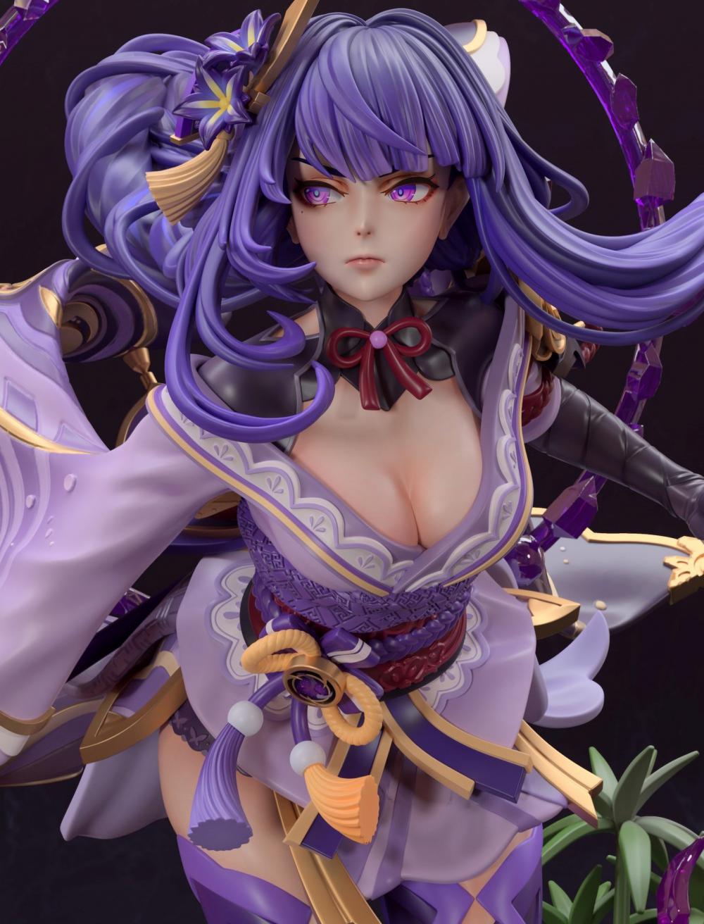 雷電將軍3D打印模型