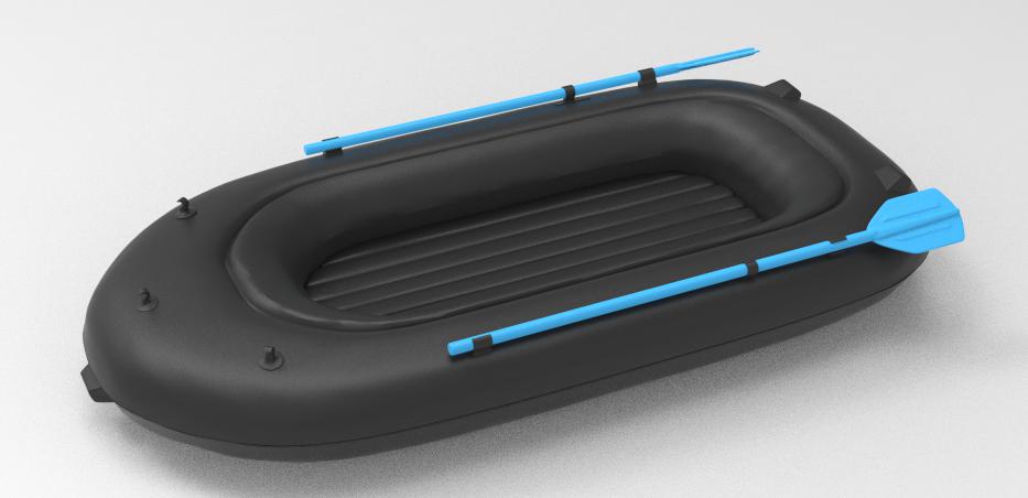 氣船3D打印模型