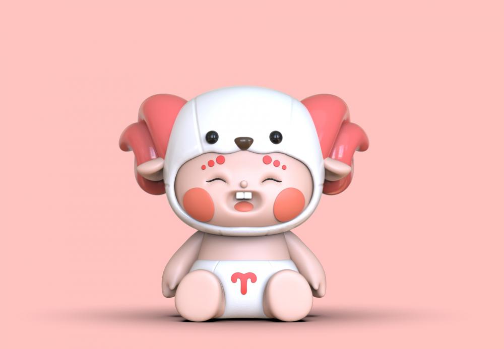 十二星座寶寶3D打印模型