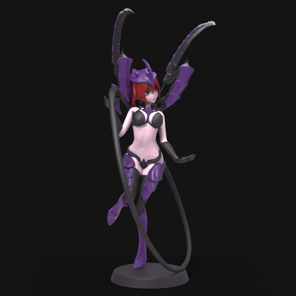 戰(zhàn)錘40K 泰倫蟲族女3D打印模型