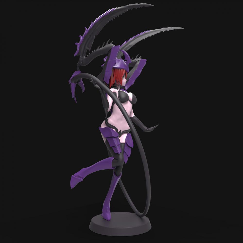 戰(zhàn)錘40K 泰倫蟲族女3D打印模型