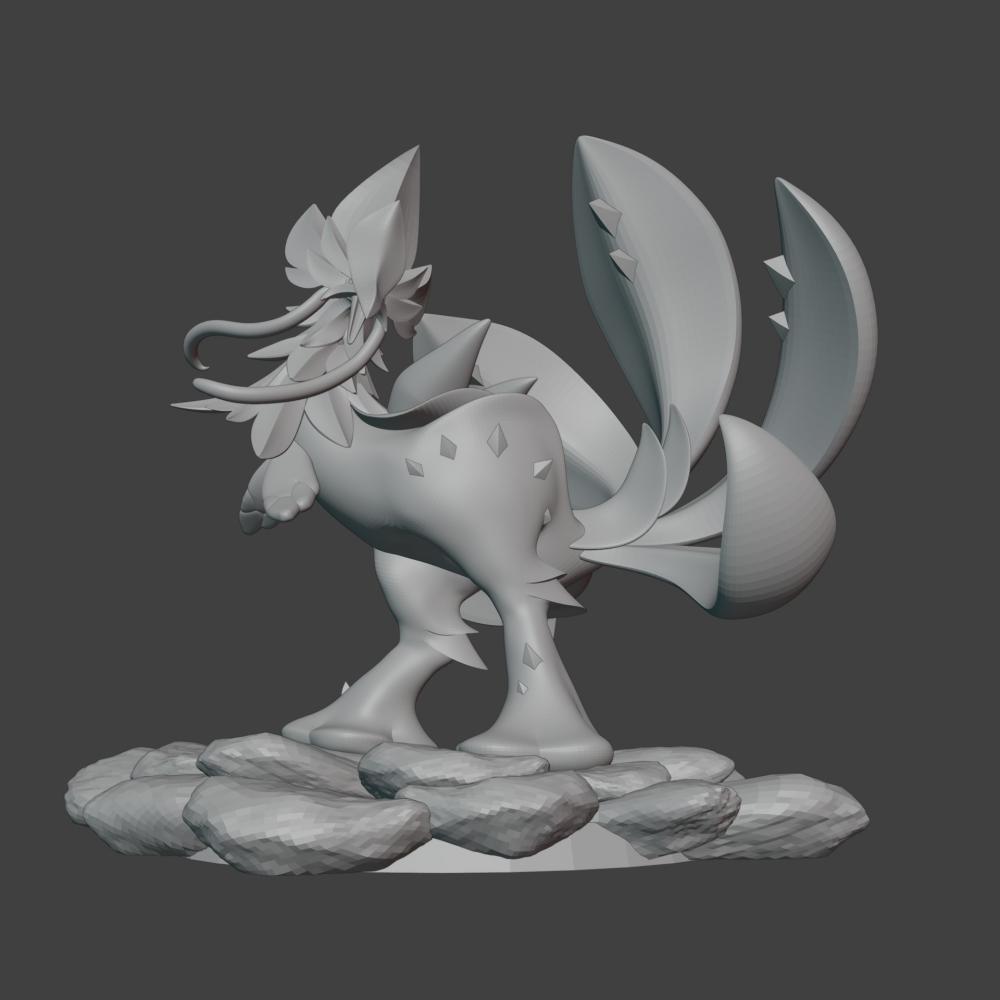 原神 翠翎恐蕈 蘑菇雞3D打印模型