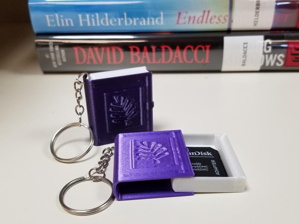 秘籍鑰匙扣3D打印模型