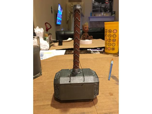 雷神之錘（帶筆功能）3D打印模型